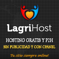 Entra en LagriHost.com y crea tu cuenta de hosting gratuito al instante!